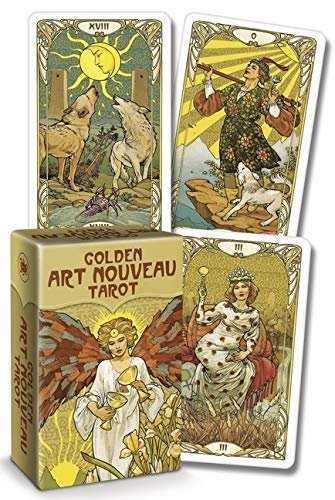 GOLDEN ART NOUVEAU TAROT MINI - MASSAGLIA GIULIA F - LLEWELLYN
