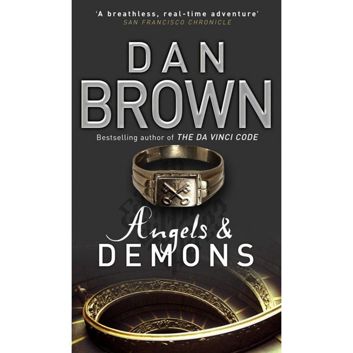 ANGELS & DEMONS - DAN BROWN - UNIVERSAL BOOKS