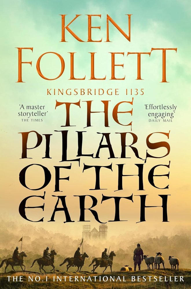THE PILLARS OF THE EARTH - KEN FOLLETT - PAN BOOKS