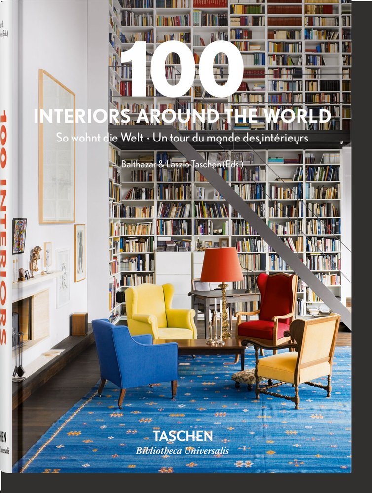 100 INTERIORS WORLD HC (AL/FR/IN) - AA,VV, - TASCHEN