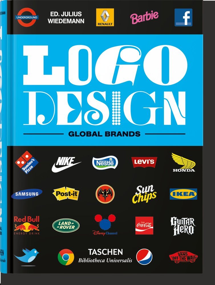 LOGO DESIGN GLOBAL BRANDS(AL/FR/IN) - AA,VV - TASCHEN