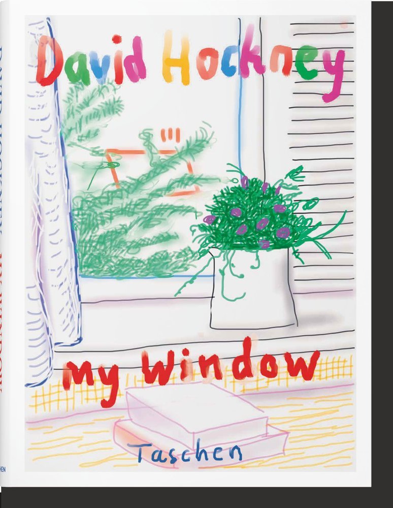 DAVID HOCKNEY MY WINDOW - HOLZWARTH,HANS WERNER - TASCHEN