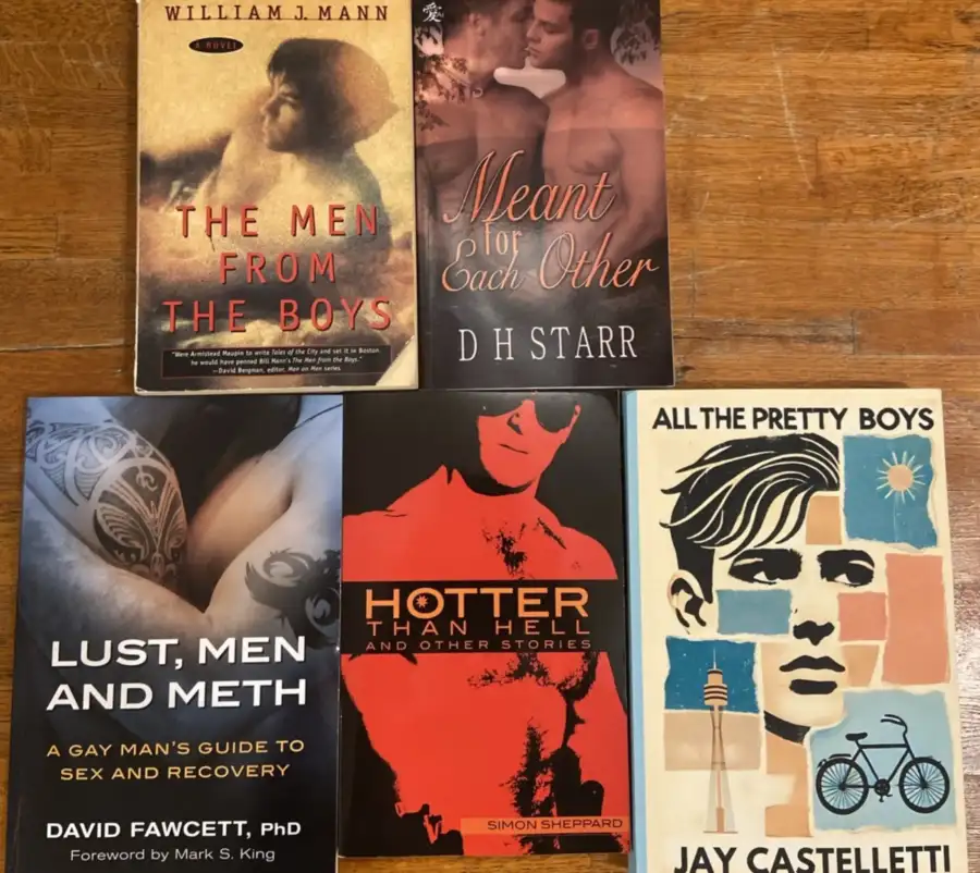 barcelona vintage english books erotic mm gay novels