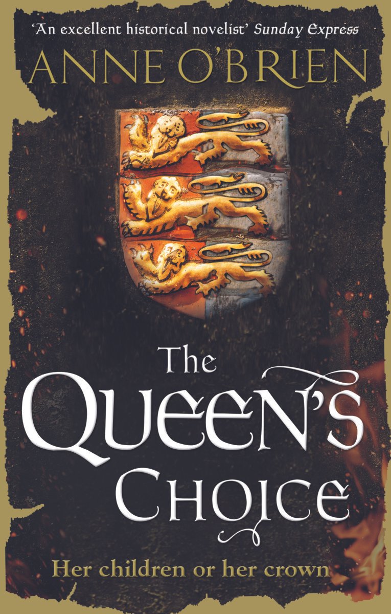 The-Queens-Choice-Anne-OBrien-Historical-Drama-Hardcover-Used-Book